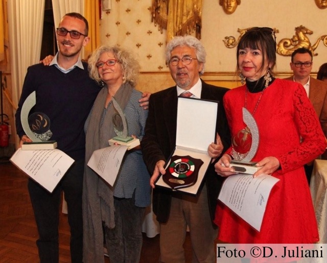 Nella foto:  Alessandro Macciò, Alberta Pierobon, Renzo Mazzaro, Luisa Morbiato
